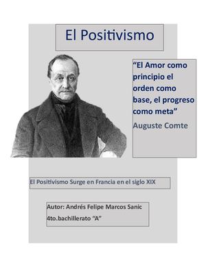 El Positivismo