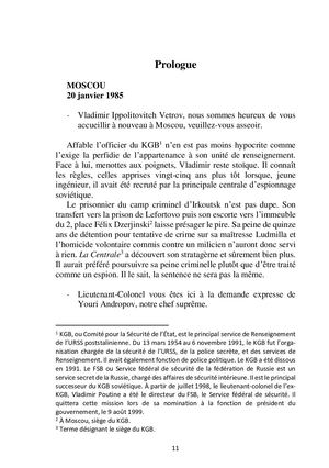 Ed2a Premières Pages De L'ouvrage La Guerre De L'ombre De Jacques Nain