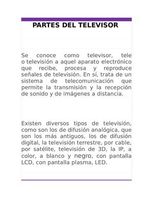 Partes Del Televisor 2