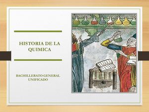 Historia De La Quimica