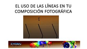 El Uso De Las Líneas En Tu Composición