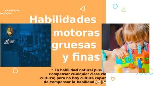 13 Habilidades Motoras Gruesas Y Finas