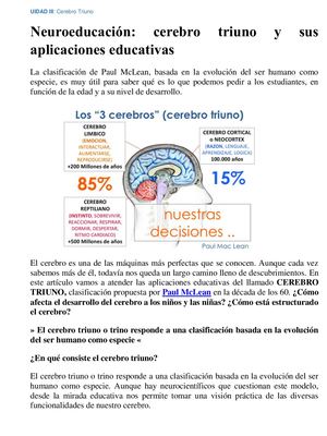Cerebro Triuno Asd