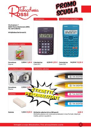 Volantino Scuola 2020/2021