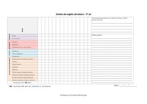 Proposta De Grelha De Leitura