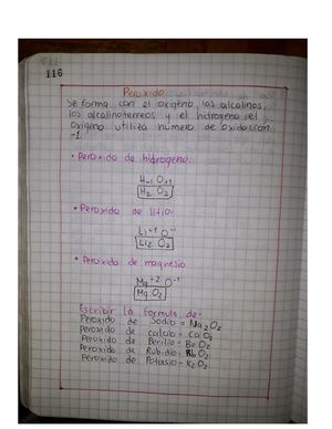 Quimica Peroxidos