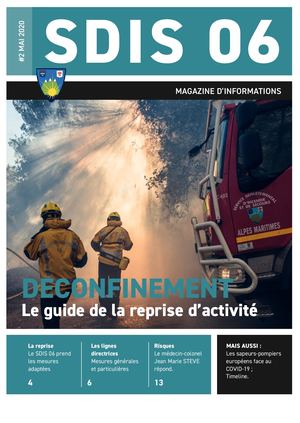 Magazine SDIS 06 - Numéro 2 - Mai 2020