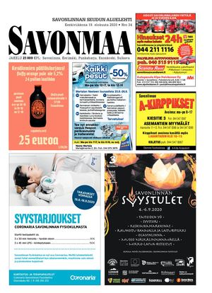 Savonmaa 34 19.8.2020