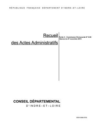 Recueil Cp 27 Novembre 2015