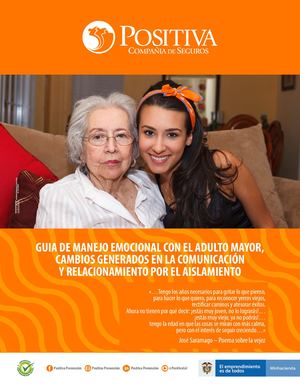 Guia Manejo Emocional Adulto Mayor Cambios Generados Comunicacion Relacionamiento Aislamiento