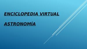 Enciclopedia Virtual Astronomia