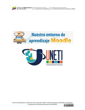 Nuestro entorno de aprendizaje Moodle