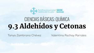 9 3 Q Aldehídos Y Cetonas