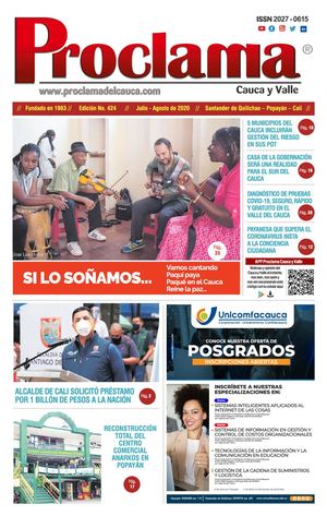 Edición No. 424 Proclama Cauca y Valle Jul-Ago 2020