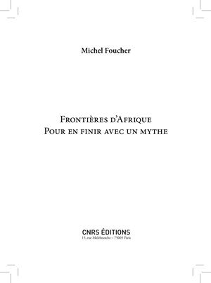 Frontières D'afrique