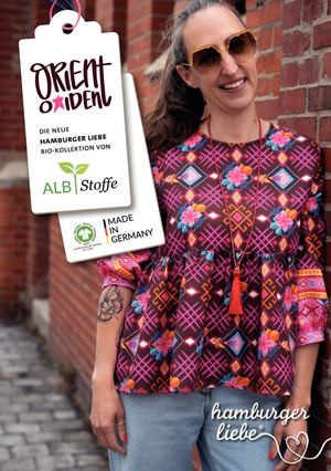 ALBSTOFFE Haendlerfolder Orient Oxident