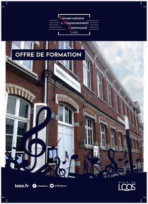Offre de formation du Conservatoire à Rayonnement Communal