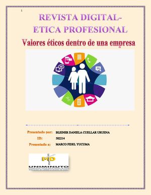 Revista Etica Profesional