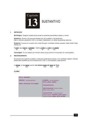 Sustantivo