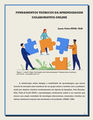 Fundamentos Teóricos Da Aprendizagem Colaborativa Online