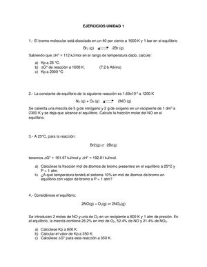 Ejercicios Unidad 1