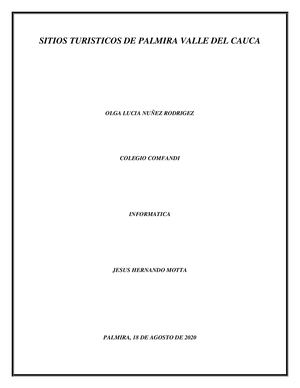 Sitios Turisticos De Palmira Valle Del Cauca