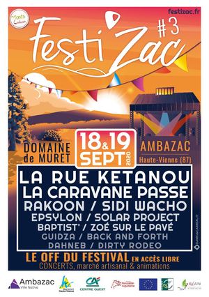 Programme Festi'Zac 2020