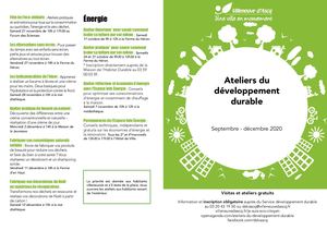 Ateliers du développement durable