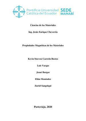 Propiedades Magneticas
