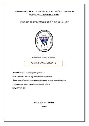 Mi Portafolio De Ciencias Biologicas Alpicadas Al Movimiento