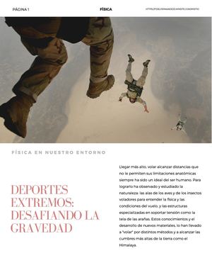 Deportes Extremos Desafiando La Gravedad