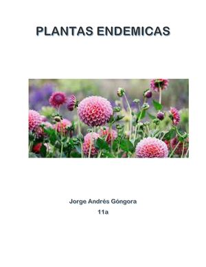 Plantas Endemicas