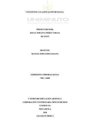 Concepto De Danza