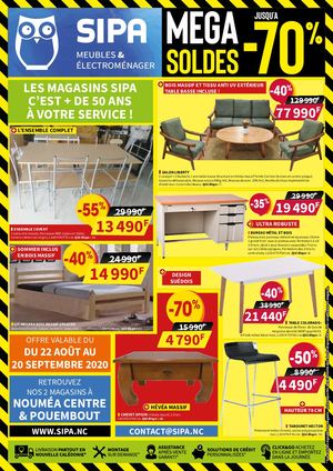 Version Web Sipa Noumea Soldes Aout 2020