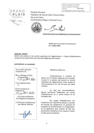 20200707 - Deliberations - Sport