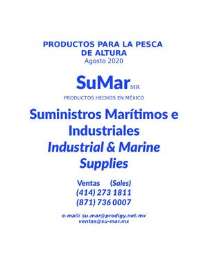 Catalogo Su Mar V5 Ago 2020