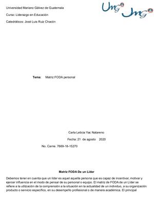 Liderazgo Foda