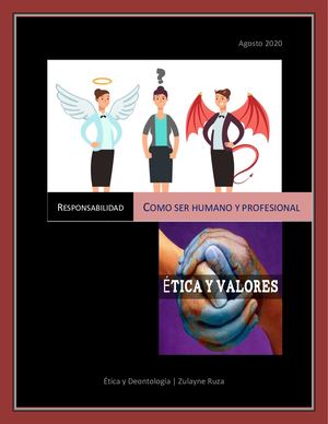 Responsabilidad Humana y Profesional