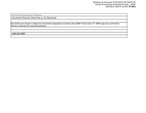 Proyecto Institucional De Evaluación