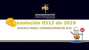 0312 2019 Estándares Mímimos - Sgsst