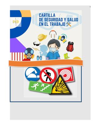 Cartilla Seguridad Y Salud En El Trabajo