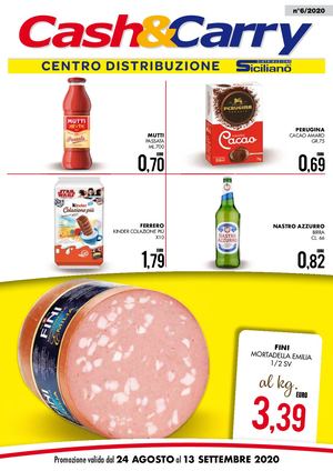 Volantino Cash dal 24-08-2020 al 13-09-2020