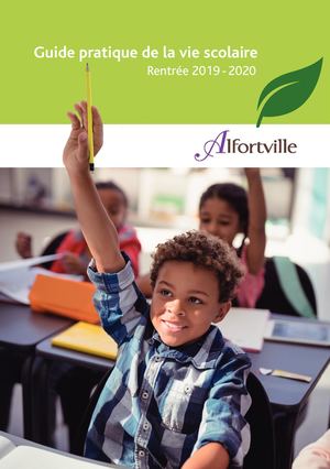 Guide pratique de la vie scolaire - Rentrée 2019 - 2020