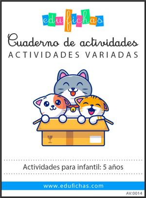 Cuaderno de actividades para 5 años