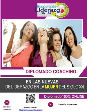 Brouchure Las Nuevas Tendencias del Liderazgo en la mujer XXI