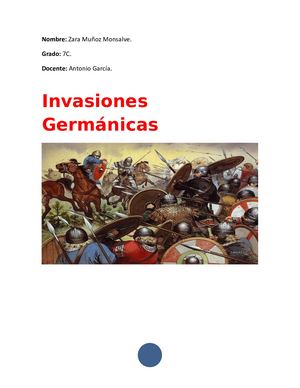 Invasiones Germanicas