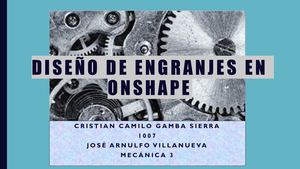 Engranaje En Onshape