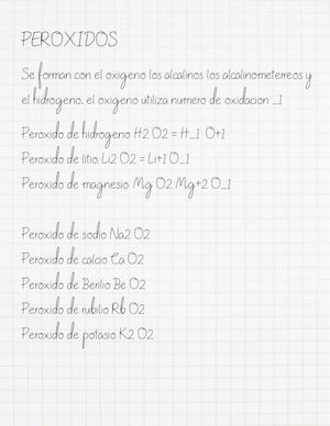 Peroxidos Tareaqui