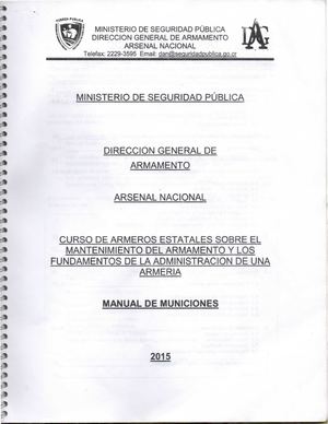 Manual De Municiones