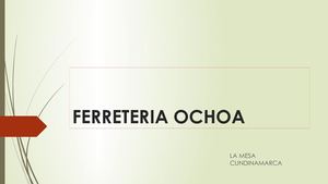 Ferreteria Ochoa